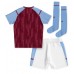 Aston Villa Replika Babykläder Hemma matchkläder barn 2023-24 Korta ärmar (+ Korta byxor)